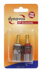 Dynavox Banana-Socket Pro Metall ´Pair´ hos Hifi-Punkten.se